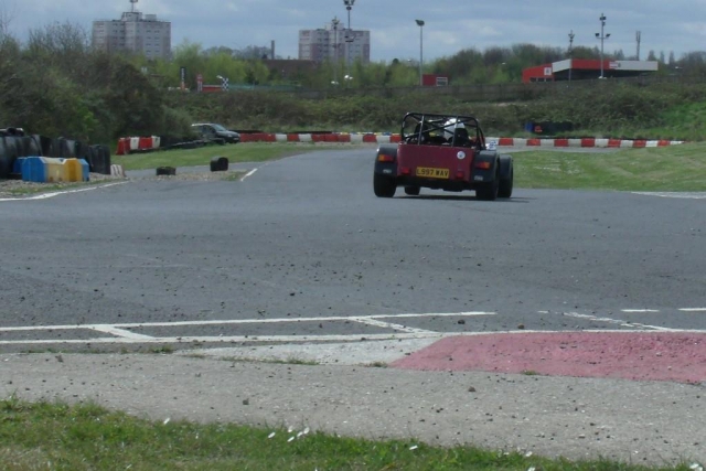 Racing on the track